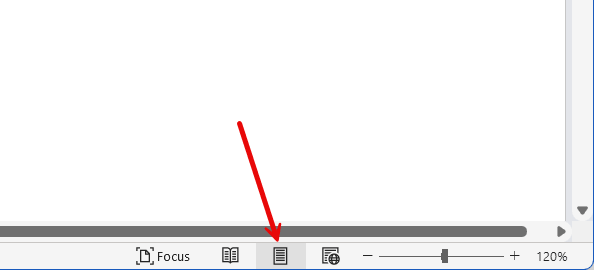 วิธีเปิดไม้บรรทัด Word ผ่านเมนู View > Show > Ruler