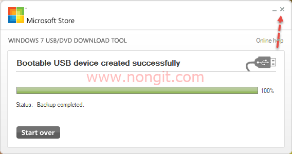 Windows 7 USB DVD Download Tool 11