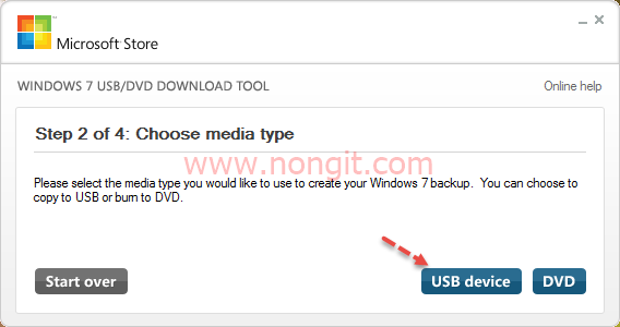 Windows 7 USB DVD Download Tool 5