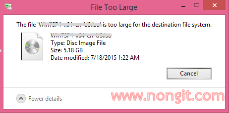 File Too Large