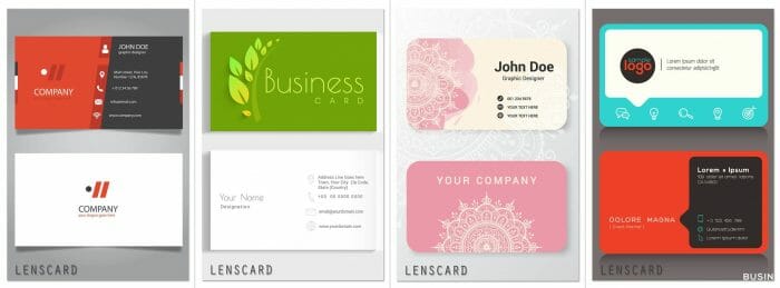 Lenscard -Business Card Maker