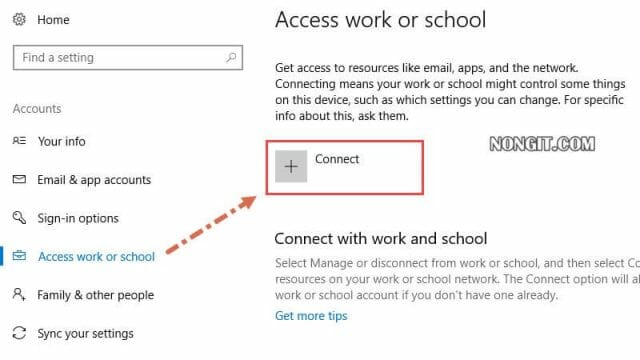 รูปตัวอย่างที่สอง วิธีการ Join Domain ใน Windows 10