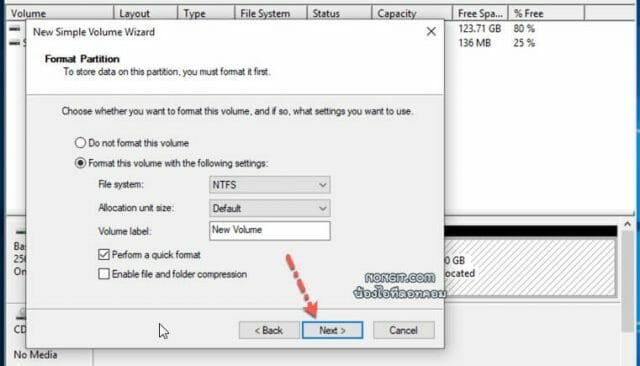 Volume Label