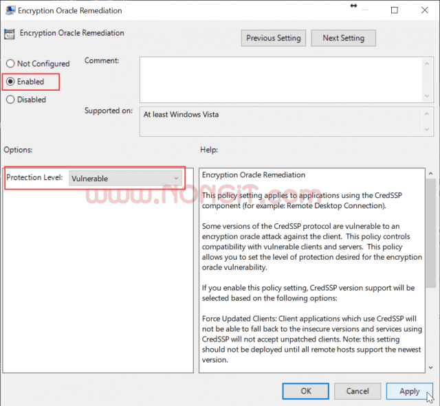 Encryption Oracle Remediation