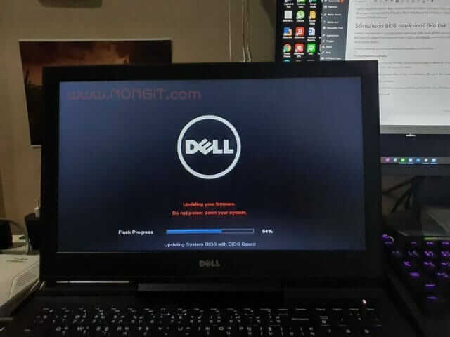 วิธีอัพเดท bios dell