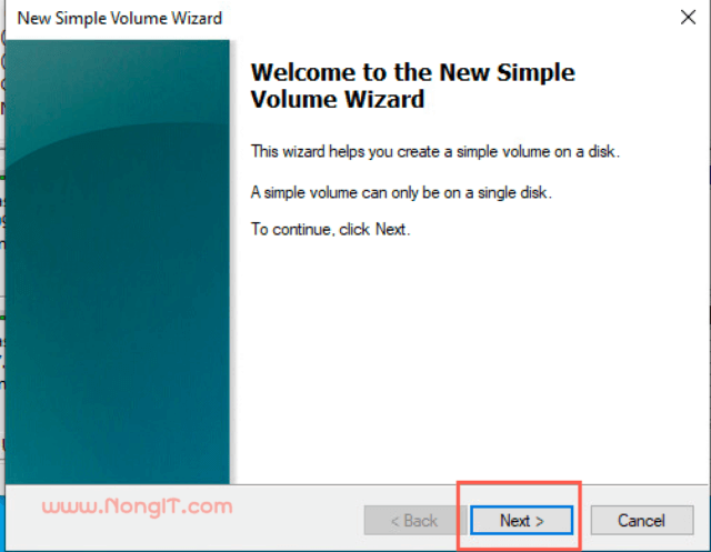 New Sample Volume Wizard