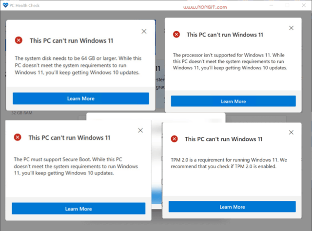 This PC can't run Windows 11 TPM 2.0