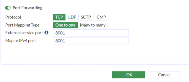 Port Forwarding Fortigate