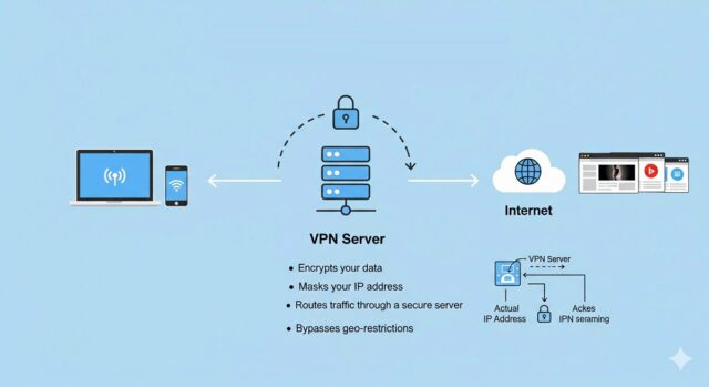 หลักการทำงานของ VPN แบบเข้าใจง่ายสำหรับผู้ใช้ทั่วไป